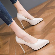 Pointy Platform Patent Heels For Small Feet TS25