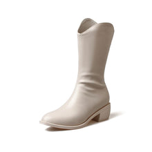 Pointy Side Zipper Short Boots For Petite Feet Women GS271