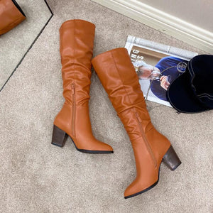 Size 2 Under Knee Long Boots For Small Feet MS277