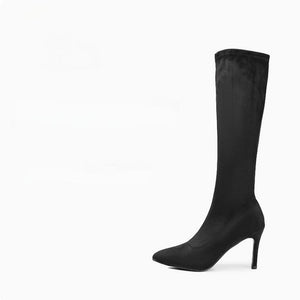 Size 3 Pointy Long Boots For Petite Feet TS232