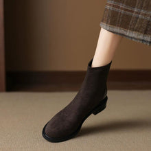 Small Feet Back Zipper Size 3 Flat Boots FS209