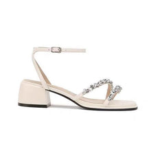Small Feet Block Heel Strap Sandal Shoes SS2777