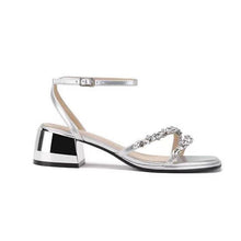Small Feet Block Heel Strap Sandal Shoes SS2777
