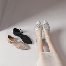 Small Feet Block Low Heel Sandal Shoes TS376