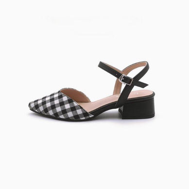 Small Feet Closed Block Heel Summer Sandals FS91