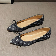 Small Feet Denim Cotton Flat Heel Shoes AW2655