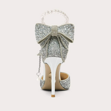 Small Feet Glitter Side Empty Dress Heels FS314