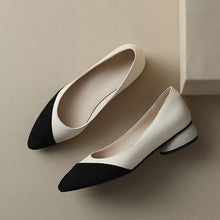 Small Feet Low Heel Shoes With Toe Cap(Size 3-5) MS211
