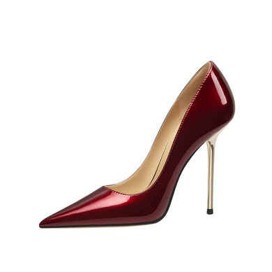 Small Feet Metallic Heel Pump Shoes FS139(3/6/8/10cm Heel)