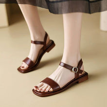 Small Feet One Strap Flat Heel Sandal Shoes FS220
