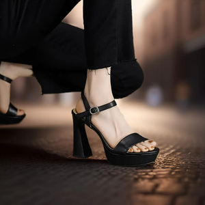 Small Feet One Strap High Heel Sandal Shoes TS409