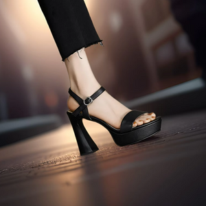 Small Feet One Strap High Heel Sandal Shoes TS409