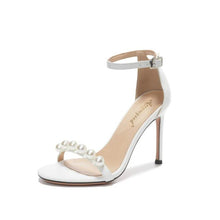 Small Feet One Strap Pearl High Heel Shoes BS236