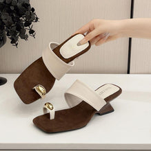 Small Feet One Strap Square Toe Sandals AW2617