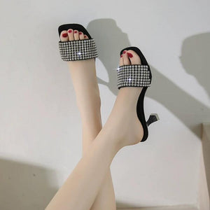 Petite Feet Women's Square Toe Strappy Sandals MS252