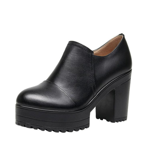 Small Feet Platform Chunky Ankle Boots FS189