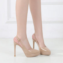 Small Feet Platform Slingback High Heels SS2786