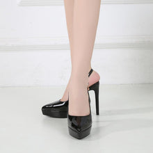 Small Feet Platform Slingback High Heels SS2786