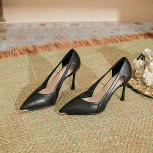Small Feet Side Empty Pointy Pump Shoes FS181