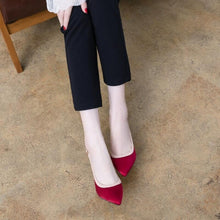 Small Feet Silk Satin Slingback Heels Shoes MS66