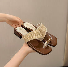 Small Feet Square Toe Block Sandal Shoes SS2781