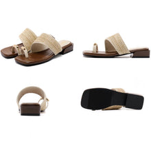 Small Feet Square Toe Block Sandal Shoes SS2781