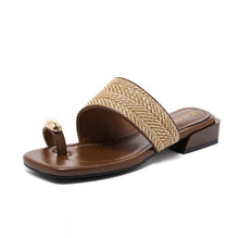 Small Feet Square Toe Block Sandal Shoes SS2781