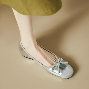 Small Feet Square Toe Flat Heels MS265