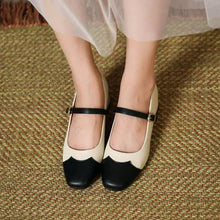 Small Feet Square Toe Mary Jane Pump Shoes FS77