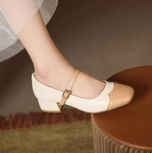 Small Feet Square Toe Mary Jane Pump Shoes FS77