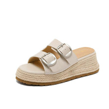 Small Feet Two Straps Wedge Sandal Shoes SS27128
