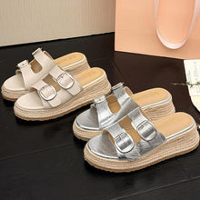 Small Feet Two Straps Wedge Sandal Shoes SS27128