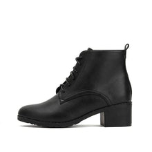Small Feet Women's Block Mid Heel Ankle Boots MS393