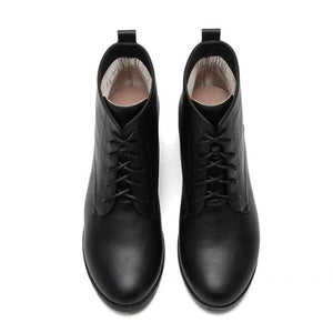 Small Feet Women's Block Mid Heel Ankle Boots MS393