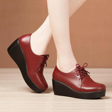 Small Feet Women's Platform Wedge Heel Work Shoes BS393
