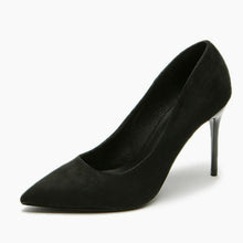 Small Size 1 Pointed Suede Heel Pumps JESS
