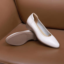 Small Size 2 Low Wedge Leather Work Shoes FS181
