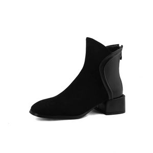 Small Size 2 Suede Ankle Boots For Women FS308