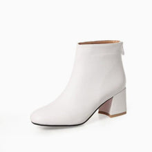Small Size Back Zipper Short Boots BS397