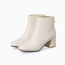 Small Size Back Zipper Short Boots BS397