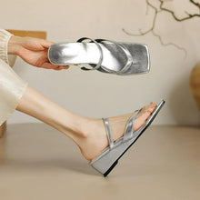 Small Size Cross Strap Wedge Sandal Shoes FS364