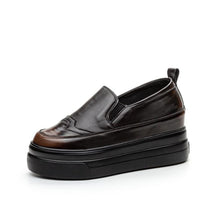 Small Size Inner Heel Leather Casual Shoes FS267