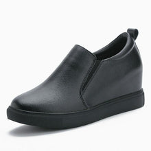 Small Size Inner Heel Leather Sneaker Shoes SS27125