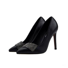 Small Size Leather Heels For Ladies DS97