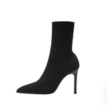 Small Size Pointed Sexy Heeled Short Boots AS50