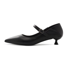Small Size Pointy Mary Jane Pump Shoes ES121