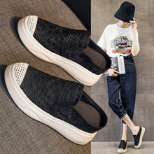 Small Size Slip On Lace Mesh Shoes For Women SS2797