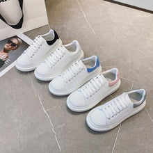 Small Size Thicksole White Sneakers ES82