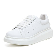 Small Size Thicksole White Sneakers ES82