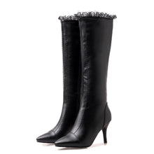Small Size Under Knee Pointy Long Boots AP173